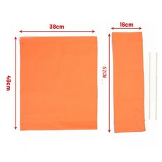 의자 커버 감독 홈 멀티 컬러 보호대 교체 좌석 야드 캠핑, 1개