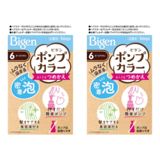 호유 비겐 펌프컬러 염색약 2개, 5NA 딥 내추럴 브라운