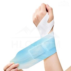 HLOMOM 護腕帶 360度環繞 輕薄透氣 彈性可調 舒緩疲勞, 10個
