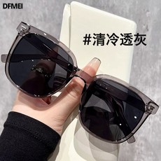 DFMEI 新款超輕墨鏡女高級感韓版大框顯臉小偏光防紫外線男開車太陽眼鏡