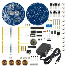 푸시다운 자기 부상 DIY 과학 산업용 공압 키트 전부 공업용 베어링, 키트+12V 전원 어댑터, 베어링 무게 약 150g