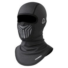 【】永久冰絲頭套摩託騎行全臉防曬麵罩夏季釣魚護外防風防紫外綫頭盔 GWV1, 永久新款夏款頭套-臉譜深灰, 1個