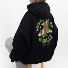 [면/기모선택 6XL] 캠핑곰 빅사이즈 후드티 55~99까지 2COLOR 국내생산 빅사이즈 오버사이즈 루즈핏 남여공용 홈웨어 박스 후드