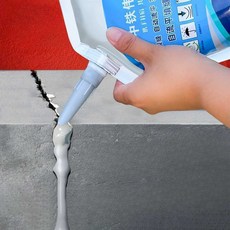 크랙보수제 콘크리트크랙보수 균열 틈새 수리제 시멘트 방수접착제 1. 500ML 회색 방수제 1개