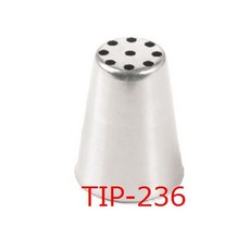 三能 TIP-236 蒙布朗花嘴 304不鏽鋼, 1個