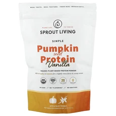 매우편하고 Sprout Living 심플 호박씨 단백질 바닐라 454g(1lb) 끝내주게잘나가는상품, SproutLiving심플호박씨단백질바닐라454g1lb, 454g, 1개