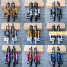 電動車 倒置后減震 DDS倒置后避震 小牛鬼火戰速驃騎改裝, 1個, 紅色,倒置-（叉口29孔距）