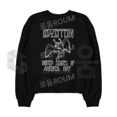 Led Zeppelin 레드 제플린 밴드 가을 겨울 프린트 긴소매 티셔츠 유니섹스 맨투맨