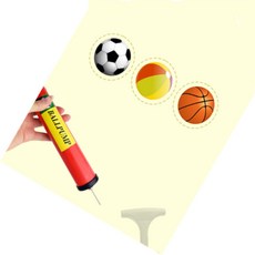 콩군하우스 구기용품 미니펌프 공펌프