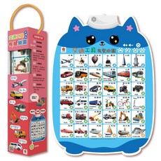 双美生活文創 三語互動有聲掛圖 ㄅㄆㄇ ABC 數字 蔬果 動物 認知玩具 兒歌 中英台三語點讀圖, 交通工具有聲掛圖