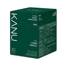 맥심카누 디카페인 아메리카노 1.6gx30T 동서식품, 1.6g, 30개입, 1개