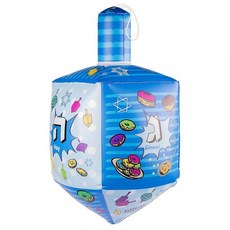 61cm(24인치) 공기 주입식 드레델 - 라지 블루 공기 주입식 하누카 드레델 - 공기 주입식 하누카 장식 야외