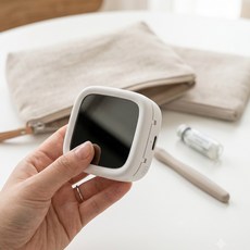 루아덴 1인용 휴대용 UV-C히팅 무선 칫솔 살균기 케이스 건조살균, 화이트, ES-X3