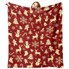 Zzkol 그레이 크리스마스 눈사람 플란넬 담요 눈송이 생일 선물 어린이 남성 여성용 겨울 홀리데이 부드러운 침구 소파용 127 x 152.4cm50 60인치 159868