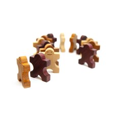 숲소리 블럭-어깨동무도미노, 혼합 색상