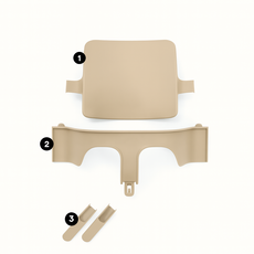 [정품] 스토케 트립트랩 베이비세트2 연장글라이더, 네추럴