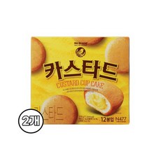 노브랜드 카스타드 12개입 x 2개 달콤한 크림, 276g