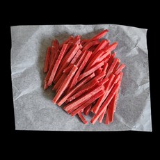 호주산 우둔살 냉동 육회 500g 육사시미 홍두깨 뭉티기 슬라이스 설도 대용량, 1개