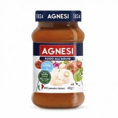 아그네시 갈릭 토마토 파스타 소스, 400g, 1개