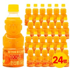 제주썬 착즙 한라봉감귤주스, 24개, 320ml