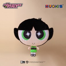 HUGKIS 飛天小女警造型抱枕, 毛毛