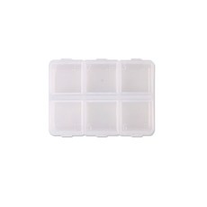 6칸 알약케이스 알약소분통, 10개