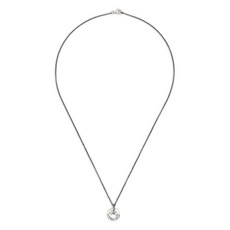 로사마리아 스털링 실버 다이아몬드 네크리스
