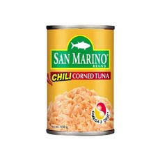 SAN MARINO 辣椒鬼馬油魚 (Chili Corned Tuna) OMEGA 3 DHA 150g, 1個