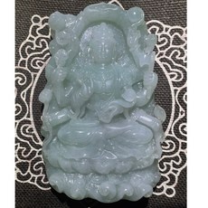 天然A貨翡翠精工千手觀音磨砂膏，溫和去角質，深層清潔，展現肌膚自然光澤, 1個, 91g