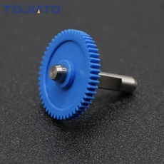 VORON Btech 압출기 샤프트 기어 용 15pcs PRUSA I3 미니 필라멘트 공급 3D 프린터 키트 POM 들러 드라이, 01 Blue, 03 2pcs