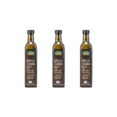 엘린데일푸드 마카다미아 넛 오일, 3개, 500ml
