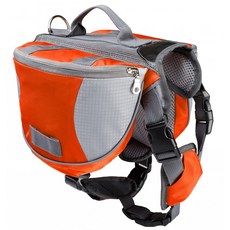 寵物狗揹包馱包中大型犬駝包外出旅行便攜包金毛狗狗自揹包狗揹包, 1個, 橘色