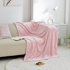 데시뉴 에센스 솔리드 양면 극세사 담요 블랭킷