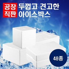 스티로폼 아이스박스 택배 샘플 식품 상자, 14_1E4A_대하 1k, 1개