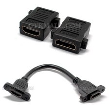 HDMI중계기 HDMI 연장 젠더 판넬 매립 샷시 HDMI연장 853045, 타입3.HDMI판넬 2구, 1개