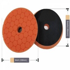 세차용브러쉬 세차 유막 제거 스펀지 광택 왁스 패드 차량용, C