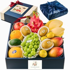 청과옥 실패없는 프리미엄 고당도 혼합 과일선물세트, 고급세트, 1세트