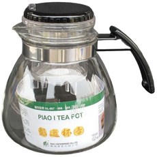茶具文化 GL-867 飄逸杯1500cc 玻璃茶壺附濾網 大容量泡茶壺, 單色, 1500cc