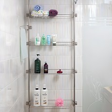 Sense2030 不鏽鋼浴室層架 600 4層, 1個, 銀色