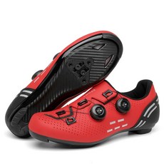 야외 레저 산악자전거 클릿 슈즈 라이딩 MTB 제품 활동 자전거, 12.레드 하이웨이 40