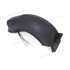 전동킥보드 머드가드 전면 후면 흙받이 물받기 프론트 리어 휀더, 10인치 후면 머드가드 타입 3번, 1개