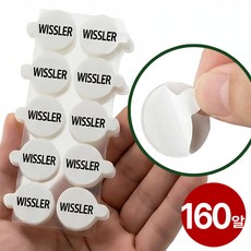 위슬러 2세대 벽지 손상 없는 손잡이 이지탭 양면 테이프, 1세트