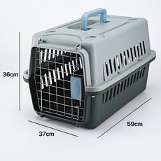 휴대용 외출용 차량용 케이지 소형 대형견 전용 애완동물 반려견 체크박스 고양이, 29 미스테리어스그린(12.5kg이하의
