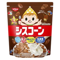 日清 Cisco Syscon 溫和巧克力麥片 日本麥片 日本格蘭諾拉麥片 日本格蘭諾拉麥片, 1個, 200g
