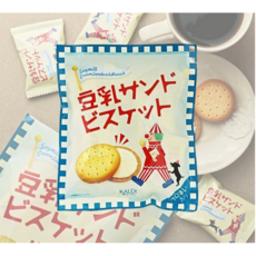 KALDI 두유 샌드 비스킷 10개입, 1개, 140g