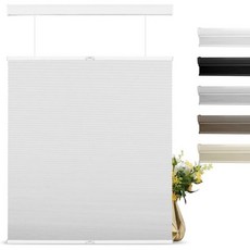 상하좌우 무선 셀룰러 셰이드 2종날개 Xioao F5 고정 천장용 윈도우 캠핑용 2층, 베리사 상하좌우 무선 셀룰러 셰이드 끌어내림 암막 방어