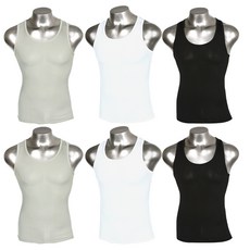 ZELOS Stormbine 男士羅紋氨綸無袖 Nasity 6 件