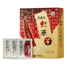 고려원 홍삼과립차 200T(50Tx4개), 3g, 50개입, 4개