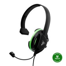 터틀비치 콘솔 게이밍 채팅 헤드셋 (Xbox), 블랙, Recon Chat