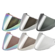 NHK R1 쉴드 오토바이 헬멧 용품 기어 쉴드, R1 다크스모크쉴드